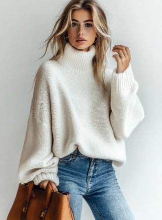 Maze Turtleneck Sweater - maze