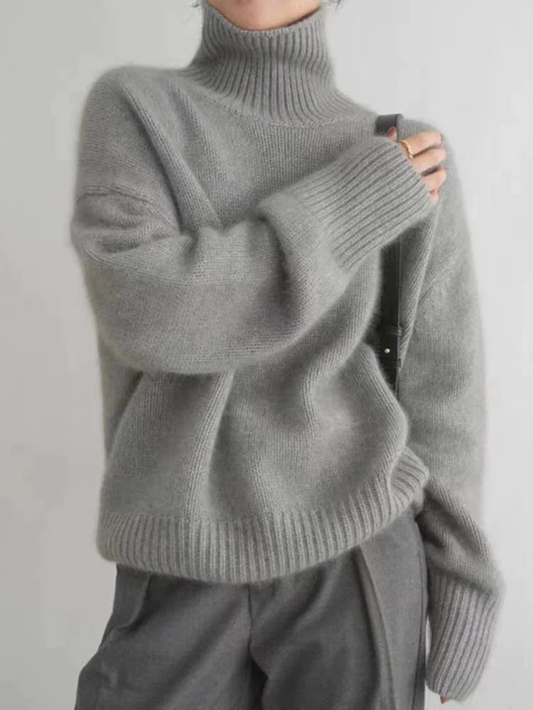 Maze Turtleneck Sweater - maze