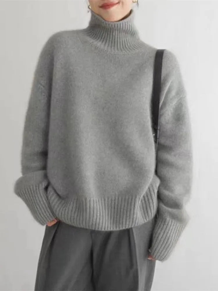 Maze Turtleneck Sweater - maze