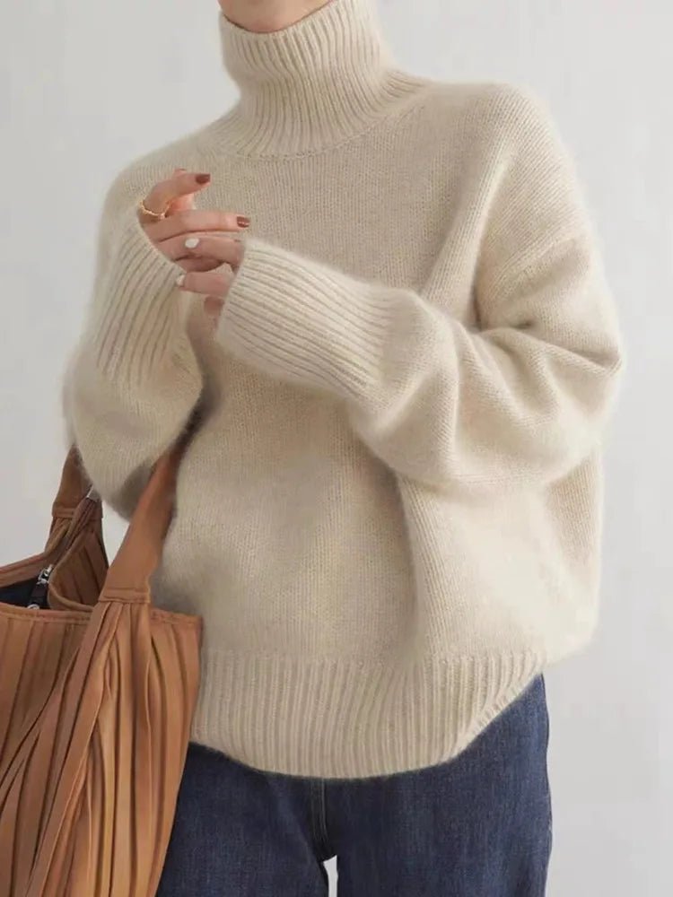 Maze Turtleneck Sweater - maze