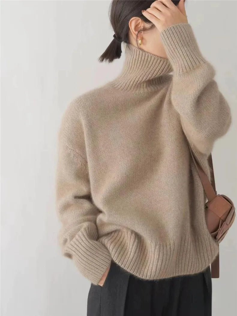 Maze Turtleneck Sweater - maze